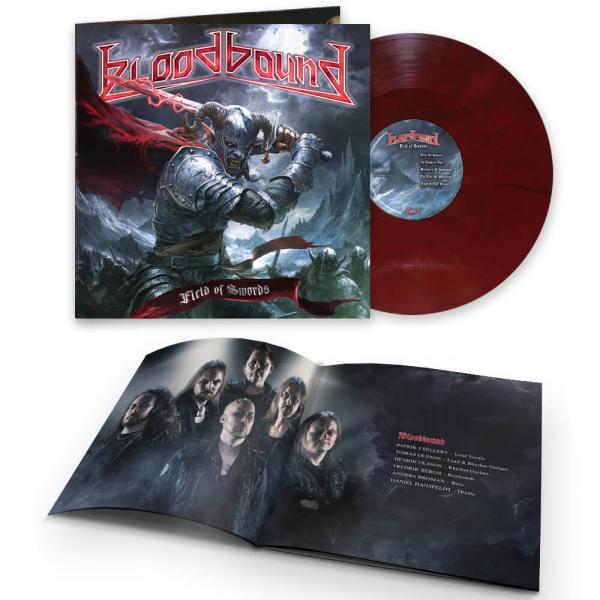 Bloodbound - Field Of Swords LP (Ltd Oxblood Red Marbled Vinyl)